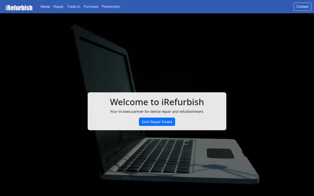 iRefurbish home page
